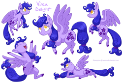 Size: 3568x2408 | Tagged: safe, artist:champion-of-namira, oc, oc only, oc:vinca delight, pegasus, pony, female, high res, mare, solo