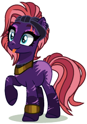 Size: 724x1032 | Tagged: safe, artist:princess-kitsune-tsu, oc, oc only, earth pony, pony, base used, female, magical lesbian spawn, mare, offspring, parent:meadowbrook, parent:tempest shadow, simple background, solo, tongue out, transparent background
