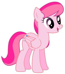 Size: 2795x3192 | Tagged: safe, artist:edy_january, oc, oc only, oc:stella mccartney, pegasus, pony, american, american flag, angry birds, angry birds stella, assault rifle, cutie mark, gun, high res, pink, ponified, rifle, sniper, solo, stella (angry birds), weapon