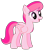 Size: 2795x3192 | Tagged: safe, artist:edy_january, oc, oc only, oc:stella mccartney, pegasus, pony, american, american flag, angry birds, angry birds stella, assault rifle, cutie mark, gun, high res, pink, ponified, rifle, sniper, solo, stella (angry birds), weapon