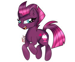 Size: 2458x2048 | Tagged: safe, artist:breebree, fizzlepop berrytwist, tempest shadow, pony, unicorn, g4, female, high res, mare, simple background, smiling, solo, transparent background