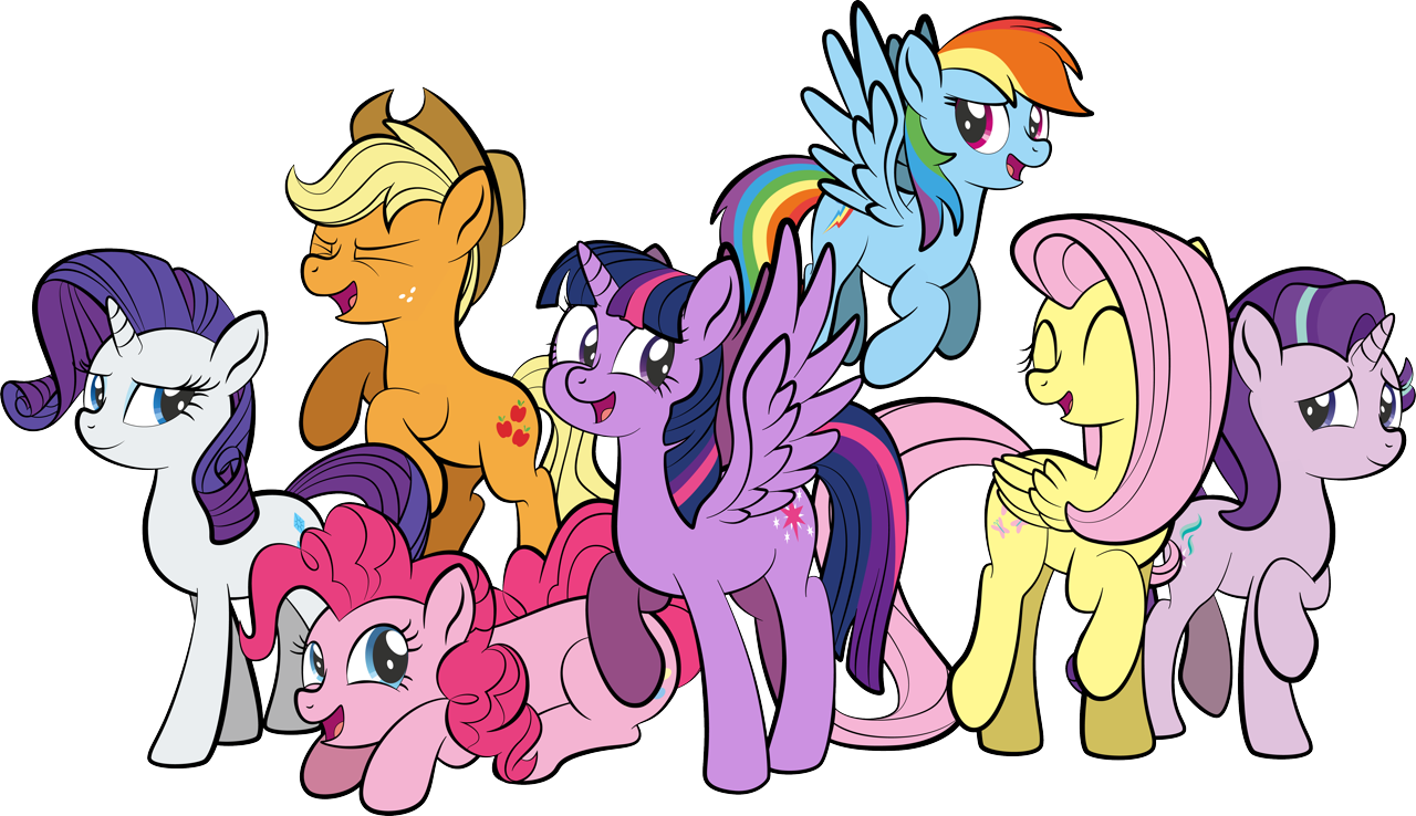 Safe Artist Alexdti Applejack Fluttershy Pinkie Pie