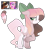 Size: 1313x1429 | Tagged: safe, artist:blizzard-queen, princess cadance, trouble shoes, oc, pegasus, pony, g4, base used, bow, female, hair bow, mare, offspring, parent:princess cadance, parent:trouble shoes, simple background, transparent background