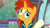 Size: 1920x1080 | Tagged: safe, screencap, sunburst, pony, unicorn, g4, the crystalling, clothes, glasses, male, raised hoof, robe, solo, stallion, sunburst's cloak, sunburst's glasses, teeth