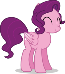 Size: 5101x5841 | Tagged: safe, artist:starcollider, part of a set, pipp petals, pegasus, pony, g4, g5, absurd resolution, eyes closed, female, g5 to g4, mare, show accurate, simple background, solo, transparent background, vector