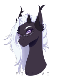 Size: 2775x3470 | Tagged: safe, artist:minelvi, oc, oc only, earth pony, pony, bust, ear fluff, earth pony oc, eyelashes, female, high res, mare, signature, simple background, solo, transparent background