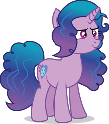Size: 5285x5998 | Tagged: safe, artist:starcollider, part of a set, izzy moonbow, pony, unicorn, g4, g5, absurd resolution, female, g5 to g4, mare, show accurate, simple background, solo, transparent background, vector