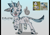 Size: 2388x1668 | Tagged: safe, artist:caramelbolt24, stygian, zecora, oc, oc:runestone, hybrid, pony, unicorn, zebra, zebracorn, zony, g4, abstract background, amputee, bandage, horn, jewelry, male, neck rings, necklace, offspring, one eye closed, open mouth, parent:stygian, parent:zecora, screencap reference, stallion, unicorn oc, wink