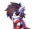 Size: 2137x1812 | Tagged: safe, artist:jfrxd, oc, oc only, oc:jfrxd, bat pony, pony, bat pony oc, black hair, chest fluff, clothes, cute, ear piercing, femboy, hoodie, male, piercing, red eyes, solo, stallion, tongue out