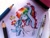 Size: 3709x2782 | Tagged: safe, artist:liaaqila, rainbow dash, human, pegasus, pony, equestria girls, g4, clothes, colored pencils, cute, dashabetes, duo, eyes closed, female, high res, human ponidox, liaaqila is trying to murder us, liaaqila is trying to murder us with dashabetes, mare, mouth hold, open mouth, ponytail, self ponidox, smiling, tank top, traditional art, tying hair