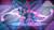 Size: 3840x2160 | Tagged: safe, artist:laszlvfx, artist:shootingstarsentry, edit, oc, oc only, pony, unicorn, female, high res, magical lesbian spawn, mare, not izzy moonbow, offspring, parent:princess luna, parent:trixie, parents:luxie, solo, wallpaper, wallpaper edit