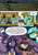 Size: 2408x3400 | Tagged: safe, artist:tarkron, bon bon, dj pon-3, lyra heartstrings, octavia melody, princess cadance, princess celestia, princess luna, sweetie drops, twilight sparkle, vinyl scratch, oc, oc:king speedy hooves, oc:queen galaxia (bigonionbean), alicorn, earth pony, pony, unicorn, comic:fusing the fusions, comic:time of the fusions, g4, alicorn oc, alicorn princess, background pony, clock, clothes, comic, commissioner:bigonionbean, crown, cutie mark, dialogue, female, friendship express, fusion, fusion:big macintosh, fusion:flash sentry, fusion:princess cadance, fusion:princess celestia, fusion:princess luna, fusion:shining armor, fusion:trouble shoes, fusion:twilight sparkle, glasses, high res, horn, husband and wife, jewelry, male, mare, regalia, royalty, self reflection, sitting, sleeping, stallion, storm, thinking, train, train station, wings, writer:bigonionbean