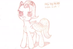 Size: 3058x2064 | Tagged: safe, oc, oc only, oc:morning glory (project horizons), pegasus, pony, fallout equestria, fallout equestria: project horizons, g4, chest fluff, eye clipping through hair, eyebrows, eyebrows visible through hair, fanfic art, female, high res, mare, pegasus oc, solo