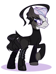 Size: 600x783 | Tagged: safe, artist:yukiiichi, earth pony, pony, clothes, glasses, male, simple background, solo, stallion, transparent background