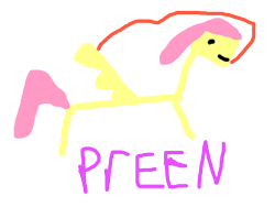 Size: 800x600 | Tagged: safe, artist:icicle-niceicle-1517, derpibooru exclusive, fluttershy, pegasus, pony, g4, 1000 hours in ms paint, april fools, april fools 2021, female, grooming, impossibly long tongue, long tongue, mare, preening, shitposting, simple background, solo, stick figure, stylistic suck, text, tongue out, transparent background