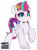 Size: 2969x4000 | Tagged: safe, artist:partypievt, zipp storm, pegasus, pony, g5, colored wings, eyebrows, female, gradient wings, high res, hooves, jewelry, looking at you, mare, simple background, solo, tiara, transparent background, unshorn fetlocks, wings