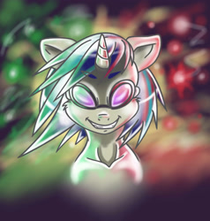 Size: 4000x4200 | Tagged: safe, artist:gear, dj pon-3, vinyl scratch, pony, unicorn, g4, bust, digital art, female, get, glasses, horn, looking at you, mare, portrait, smiling, smiling at you, solo