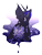 Size: 1900x2500 | Tagged: safe, artist:geraritydevillefort, nightmare moon, princess luna, alicorn, pony, g4, s1 luna, simple background, transparent background