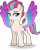 Size: 3217x4000 | Tagged: safe, artist:limedazzle, zipp storm, pegasus, pony, g5, adorazipp, cloven hooves, colored wings, concave belly, cute, cutie mark, eyebrows, female, high res, hoof fluff, looking at you, mare, multicolored wings, signature, simple background, slender, smiling, smiling at you, solo, spread wings, thin, transparent background, unshorn fetlocks, wings