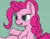 Size: 850x664 | Tagged: safe, artist:treekickerdraws, pinkie pie, earth pony, pony, g4, confused, solo, underhoof