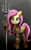 Size: 1600x2560 | Tagged: safe, artist:raphaeldavid, fluttershy, pegasus, pony, g4, adventurer, aquaman, badass, crossover, dc comics, dc extended universe, female, flutterbadass, folded wings, front view, full face view, hoof hold, looking at you, mare, quindent, raised hoof, serious, solo, standing, superhero, superhero costume, trident, wings, zack snyder's justice league
