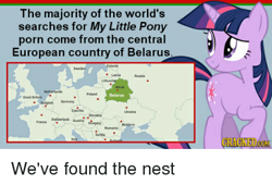 Size: 500x339 | Tagged: safe, twilight sparkle, pony, unicorn, g4, belarus, cracked.com, europe, map, unicorn twilight