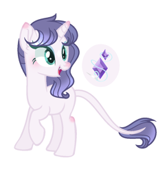 Size: 988x1016 | Tagged: safe, artist:nakotl, oc, oc only, dracony, hybrid, female, interspecies offspring, offspring, parent:rarity, parent:spike, parents:sparity, simple background, solo, transparent background