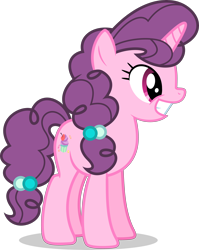 Size: 3500x4400 | Tagged: safe, artist:ambassad0r, sugar belle, pony, unicorn, g4, female, grin, high res, mare, open mouth, simple background, smiling, solo, transparent background, vector