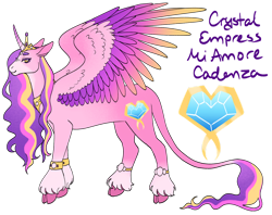 Size: 1280x1013 | Tagged: safe, artist:literal-forest-fire, princess cadance, alicorn, pony, g4, cloven hooves, female, leonine tail, mare, simple background, solo, transparent background, unshorn fetlocks
