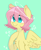 Size: 1230x1499 | Tagged: safe, artist:softpound, fluttershy, pegasus, pony, g4, alternate hairstyle, bust, chest fluff, female, halo, hoof on chest, looking at you, mare, portrait, raised hoof, short mane, smiling, solo, sparkles, spread wings, three quarter view, wings