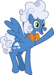 Size: 3500x4874 | Tagged: safe, artist:ambassad0r, fluffy clouds, pegasus, pony, g4, male, simple background, solo, stallion, transparent background, vector