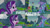 Size: 1280x720 | Tagged: safe, edit, edited screencap, editor:quoterific, screencap, arista, cornicle, frenulum (g4), lokiax, starlight glimmer, trixie, changeling, pony, unicorn, g4, season 7, to change a changeling, cape, clothes, eyes closed, female, hat, male, mare, nose in the air, open mouth, stallion, trixie's cape, trixie's hat, volumetric mouth