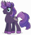 Size: 5137x5882 | Tagged: safe, artist:cirillaq, idw, deep space, pony, unicorn, absurd resolution, male, simple background, solo, stallion, transparent background, vector