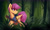 Size: 2500x1500 | Tagged: safe, artist:shadowreindeer, scootaloo, pegasus, pony, g4, clothes, crossover, eye clipping through hair, female, forest, gun, rifle, shirt, solo, the last of us part ii, weapon