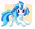 Size: 3000x2500 | Tagged: safe, alternate version, artist:makishi_ookami, dj pon-3, vinyl scratch, balloon pony, inflatable pony, pony, g4, balloon, c:, high res, looking at you, missing accessory, smiling, solo