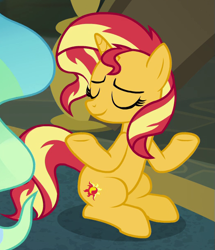 Size: 521x606 | Tagged: safe, screencap, princess celestia, sunset shimmer, equestria girls, equestria girls specials, g4, my little pony equestria girls: better together, my little pony equestria girls: forgotten friendship, cropped, cute, shimmerbetes