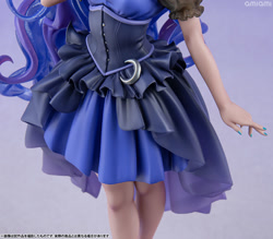 Size: 800x700 | Tagged: safe, kotobukiya, princess luna, human, g4, anime, clothes, dark skin, dress, humanized, kotobukiya princess luna, nail polish, showcase, solo