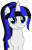 Size: 2239x3528 | Tagged: safe, artist:severity-gray, oc, oc only, oc:coldlight bluestar, pony, unicorn, base used, cute, eyeshadow, female, high res, horn, looking at you, makeup, mare, ponytail, smiling, smiling at you, solo, tail
