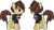 Size: 2272x1270 | Tagged: safe, artist:lightningbolt, derpibooru exclusive, earth pony, pony, g4, .svg available, clothes, frown, hair over one eye, male, panic! at the disco, ponified, ryan ross, shirt, show accurate, simple background, solo, stallion, standing, svg, t-shirt, transparent background, vector