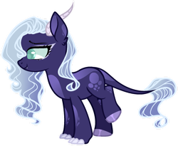 Size: 1280x1052 | Tagged: safe, artist:universestarlight, oc, oc only, oc:glamorous, dracony, hybrid, base used, fangs, horns, interspecies offspring, offspring, parent:rarity, parent:spike, parents:sparity, simple background, solo, transparent background
