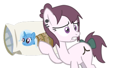 Size: 800x450 | Tagged: safe, artist:djmatinext, edit, trixie, oc, oc only, oc:lessan, earth pony, pony, unicorn, g4, stranger than fan fiction, body pillow, female oc, photo, pillow, ropes, simple background, solo, transparent background