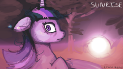Size: 3840x2160 | Tagged: dead source, safe, artist:108fiona8fay, twilight sparkle, pony, unicorn, g4, high res, solo