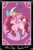 Size: 785x1181 | Tagged: safe, artist:leonrat, pinkie pie, earth pony, pony, g4, bow, clothes, hat, jester hat, one eye closed, socks, solo, striped socks, tail bow, tarot card