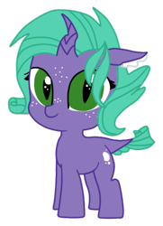 Size: 341x472 | Tagged: safe, artist:opalescentartist, oc, oc only, oc:seamist ruby, dracony, hybrid, female, filly, interspecies offspring, offspring, parent:rarity, parent:spike, parents:sparity, simple background, solo, transparent background