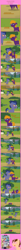 Size: 1205x14149 | Tagged: safe, artist:estories, oc, oc only, oc:purple creativity, pegasus, pony, comic, kissing, pointy ponies, spread wings, wingboner, wings