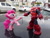 Size: 4128x3096 | Tagged: safe, artist:dingopatagonico, pinkie pie, earth pony, pony, g4, car, crossover, gundam, hoofbump, irl, msm-07s z'gok commander type, photo, toy, z'gok