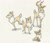 Size: 1971x1679 | Tagged: safe, artist:cindertale, oc, oc only, oc:cinder, deer, reindeer, antlers, chest fluff, raised hoof, sitting, smiling, traditional art