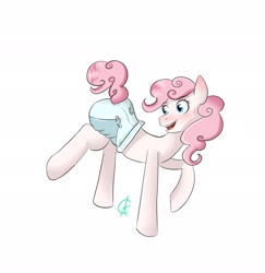 Size: 1987x2048 | Tagged: source needed, safe, artist:cynfularts, oc, oc only, earth pony, pony, commission, diaper, diaper fetish, fetish, non-baby in diaper, simple background, solo
