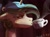 Size: 1009x746 | Tagged: safe, artist:alumx, princess celestia, alicorn, pony, g4, bust, coffee, coffee mug, drinking, female, mare, mug, solo