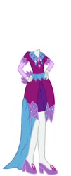 Size: 476x1176 | Tagged: artist needed, source needed, safe, edit, rarity, equestria girls, equestria girls series, g4, spoiler:eqg series (season 2), female, headless, simple background, solo, white background